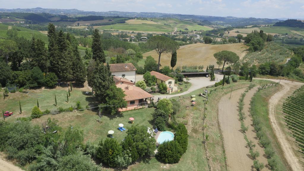 Agriturismo Podere Poggio Ai Cieli San Gimignano Dış mekan fotoğraf
